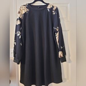 Floral Sleeved Dress